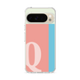 スリムプロテクションケース［ オリジナル - initial color line - Q pink ］