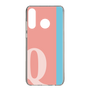 スリムプロテクションケース［ オリジナル - initial color line - Q pink ］
