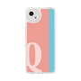 スリムプロテクションケース［ オリジナル - initial color line - Q pink ］