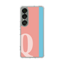 スリムプロテクションケース［ オリジナル - initial color line - Q pink ］