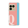 スリムプロテクションケース［ オリジナル - initial color line - Q pink ］