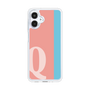 スリムプロテクションケース［ オリジナル - initial color line - Q pink ］