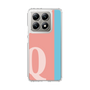 スリムプロテクションケース［ オリジナル - initial color line - Q pink ］