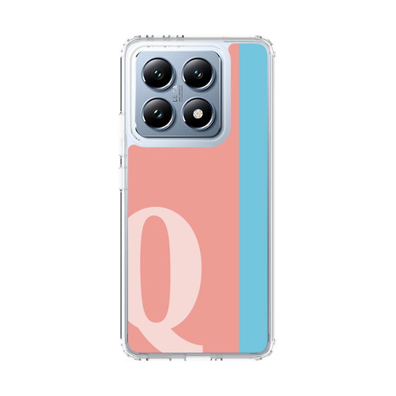 スリムプロテクションケース［ オリジナル - initial color line - Q pink ］
