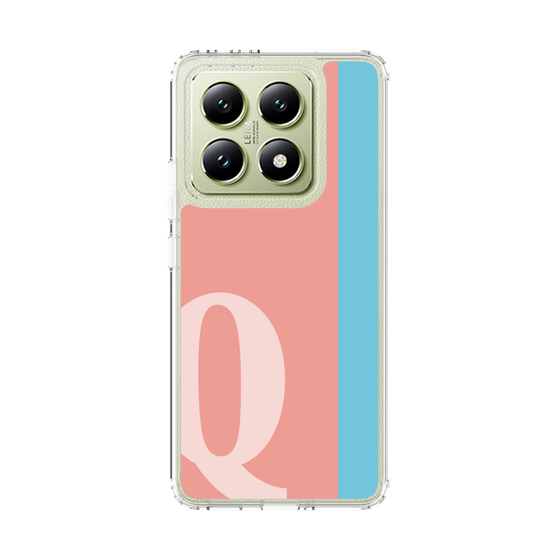 スリムプロテクションケース［ オリジナル - initial color line - Q pink ］