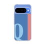 スリムプロテクションケース［ オリジナル - initial color line - Q blue ］