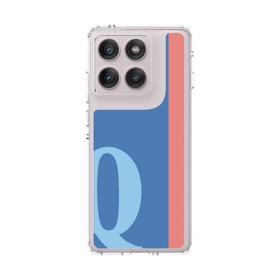 スリムプロテクションケース［ オリジナル - initial color line - Q blue ］