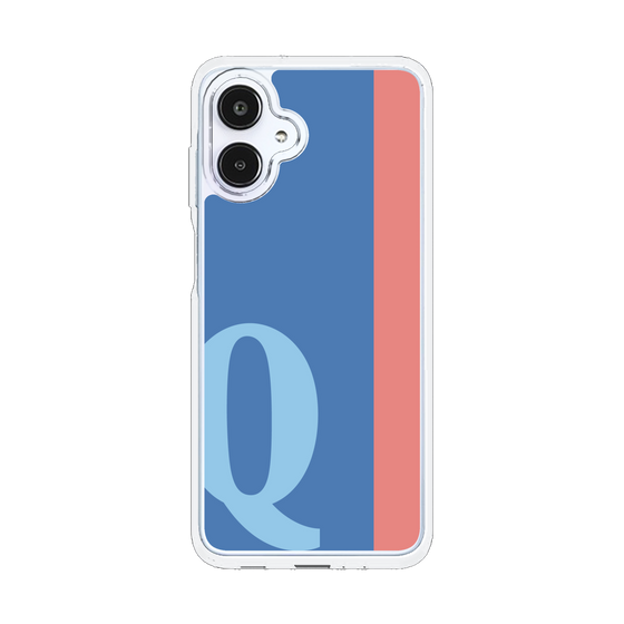 スリムプロテクションケース［ オリジナル - initial color line - Q blue ］