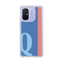 スリムプロテクションケース［ オリジナル - initial color line - Q blue ］