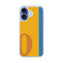 スリムプロテクションケース［ オリジナル - initial color line - Q orange ］
