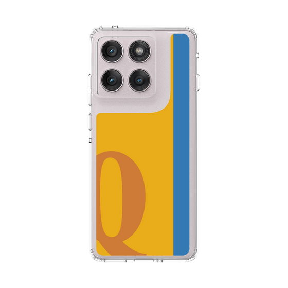 スリムプロテクションケース［ オリジナル - initial color line - Q orange ］