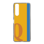 スリムプロテクションケース［ オリジナル - initial color line - Q orange ］