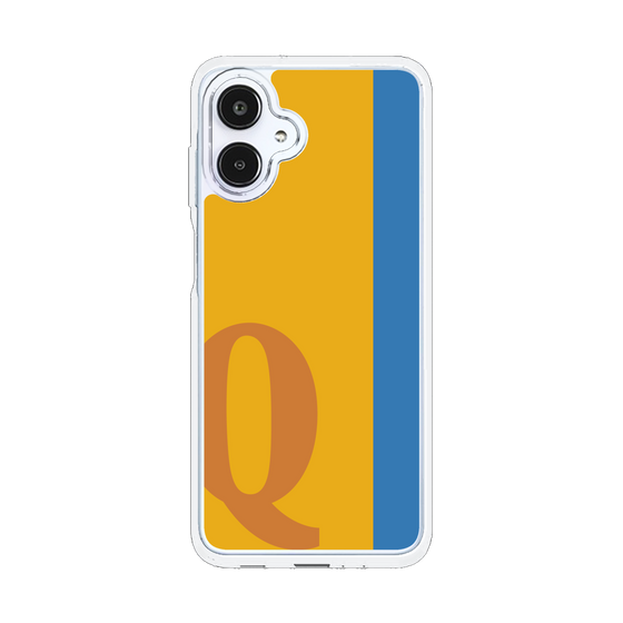 スリムプロテクションケース［ オリジナル - initial color line - Q orange ］