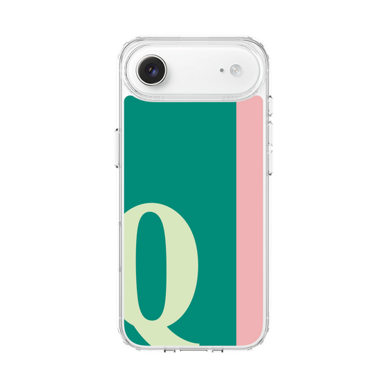 スリムプロテクションケース［ オリジナル - initial color line - Q green ］