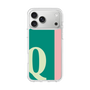 スリムプロテクションケース［ オリジナル - initial color line - Q green ］