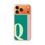 スリムプロテクションケース［ オリジナル - initial color line - Q green ］