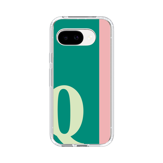 スリムプロテクションケース［ オリジナル - initial color line - Q green ］