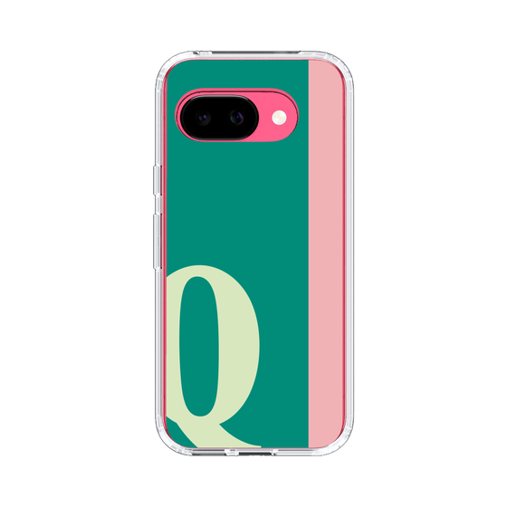スリムプロテクションケース［ オリジナル - initial color line - Q green ］