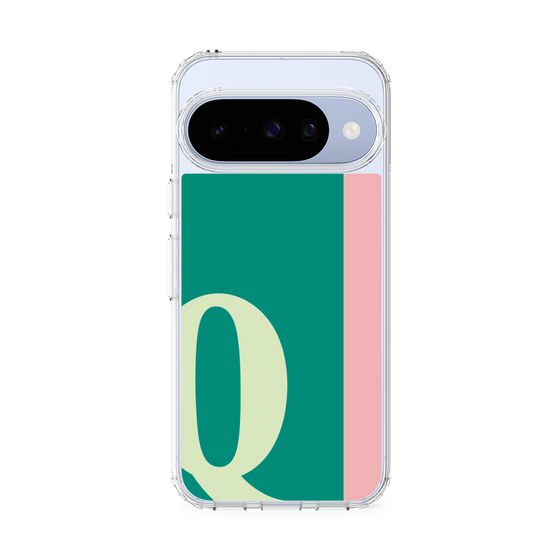 スリムプロテクションケース［ オリジナル - initial color line - Q green ］