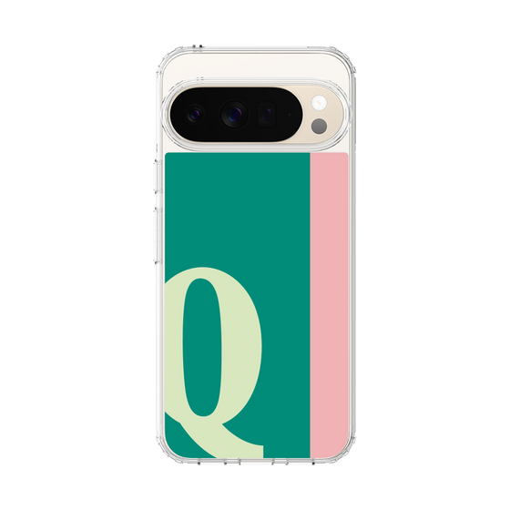 スリムプロテクションケース［ オリジナル - initial color line - Q green ］