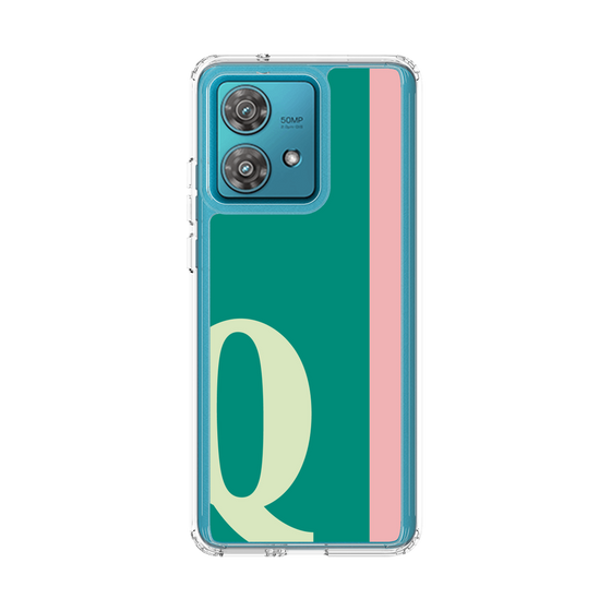 スリムプロテクションケース［ オリジナル - initial color line - Q green ］