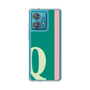 スリムプロテクションケース［ オリジナル - initial color line - Q green ］