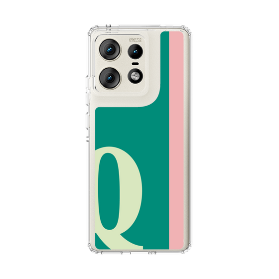 スリムプロテクションケース［ オリジナル - initial color line - Q green ］