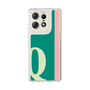 スリムプロテクションケース［ オリジナル - initial color line - Q green ］