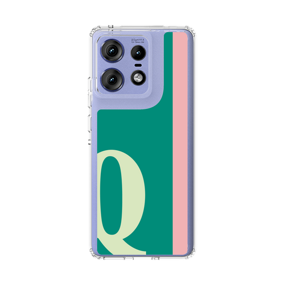 スリムプロテクションケース［ オリジナル - initial color line - Q green ］