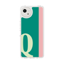 スリムプロテクションケース［ オリジナル - initial color line - Q green ］