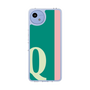 スリムプロテクションケース［ オリジナル - initial color line - Q green ］