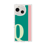 スリムプロテクションケース［ オリジナル - initial color line - Q green ］