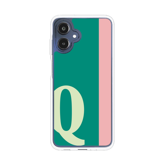スリムプロテクションケース［ オリジナル - initial color line - Q green ］
