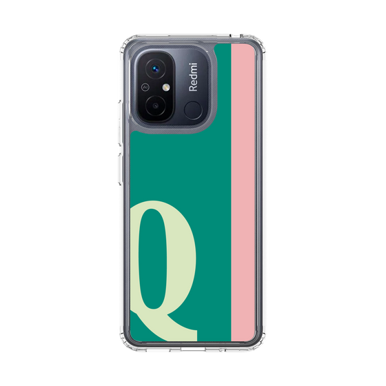 スリムプロテクションケース［ オリジナル - initial color line - Q green ］