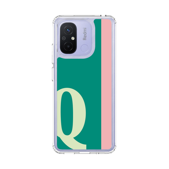 スリムプロテクションケース［ オリジナル - initial color line - Q green ］
