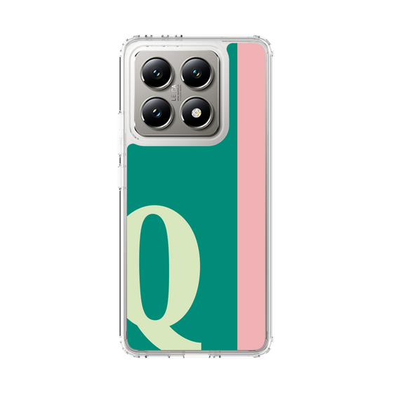 スリムプロテクションケース［ オリジナル - initial color line - Q green ］