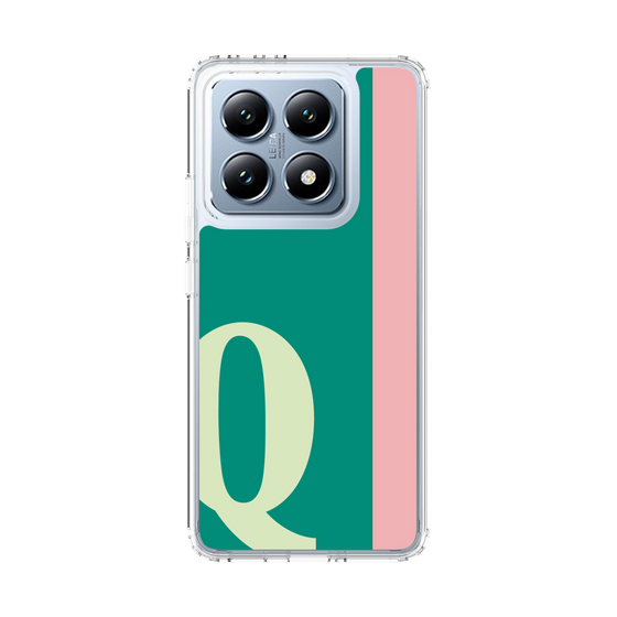 スリムプロテクションケース［ オリジナル - initial color line - Q green ］