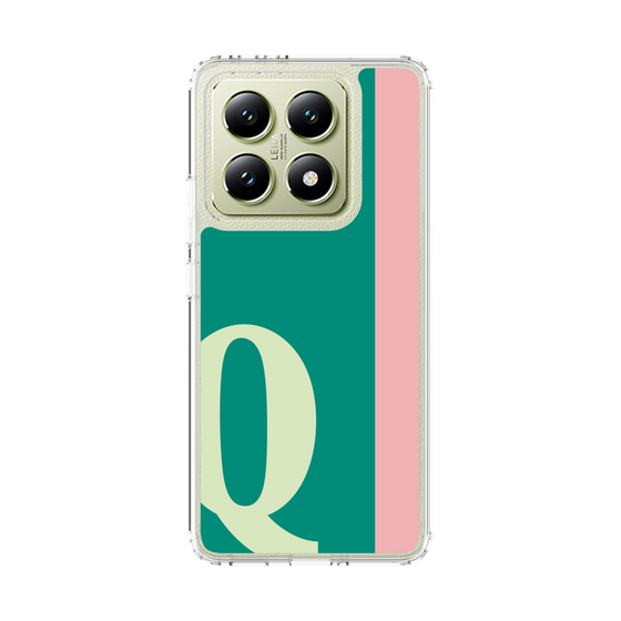 スリムプロテクションケース［ オリジナル - initial color line - Q green ］
