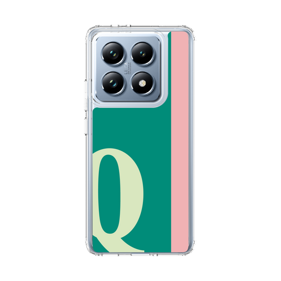 スリムプロテクションケース［ オリジナル - initial color line - Q green ］