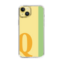 スリムプロテクションケース［ オリジナル - initial color line - Q yellow ］