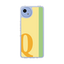 スリムプロテクションケース［ オリジナル - initial color line - Q yellow ］