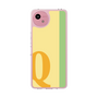 スリムプロテクションケース［ オリジナル - initial color line - Q yellow ］