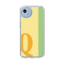 スリムプロテクションケース［ オリジナル - initial color line - Q yellow ］