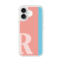 スリムプロテクションケース［ オリジナル - initial color line - R pink ］