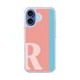 スリムプロテクションケース［ オリジナル - initial color line - R pink ］