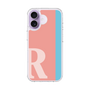 スリムプロテクションケース［ オリジナル - initial color line - R pink ］