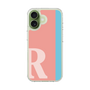 スリムプロテクションケース［ オリジナル - initial color line - R pink ］