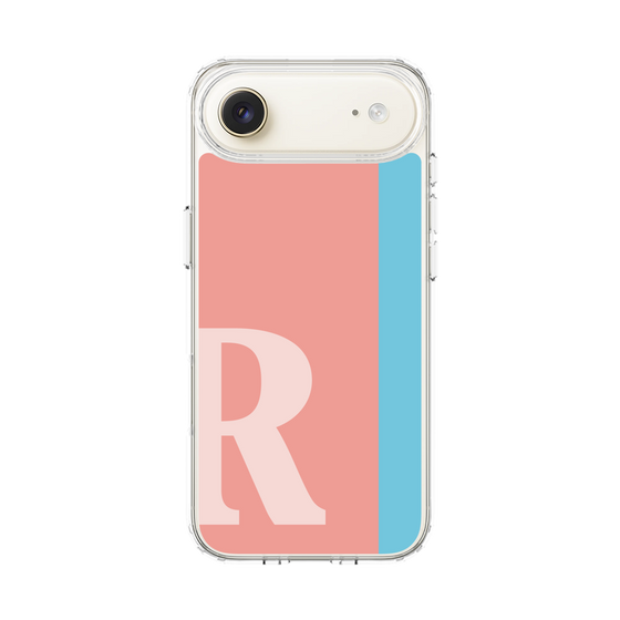 スリムプロテクションケース［ オリジナル - initial color line - R pink ］
