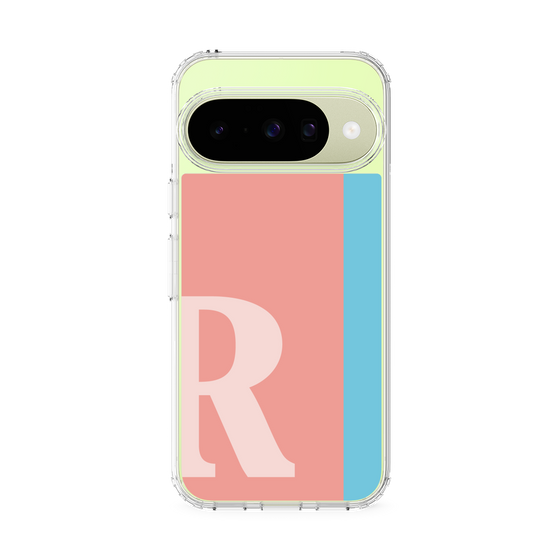 スリムプロテクションケース［ オリジナル - initial color line - R pink ］