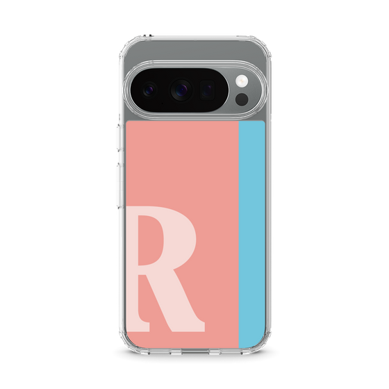 スリムプロテクションケース［ オリジナル - initial color line - R pink ］